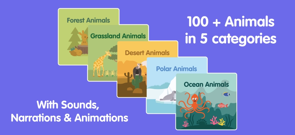 Animals for Kids: Preschool Learning screenshot 3