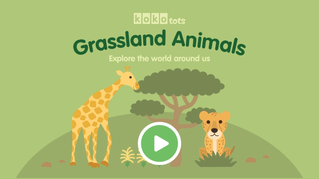 Grassland Animals for Kids screenshot 1