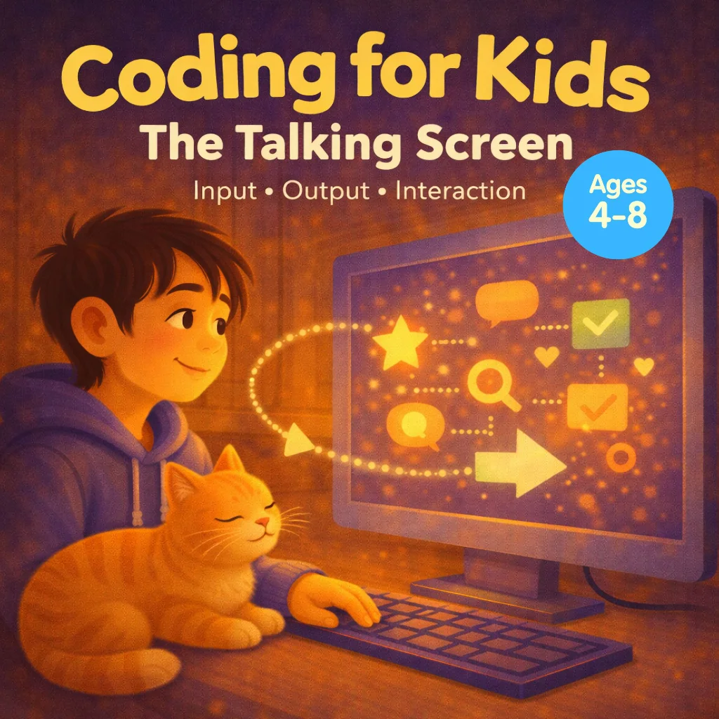 Coding for Kids: The Talking Screen (Ages 4–8) cover