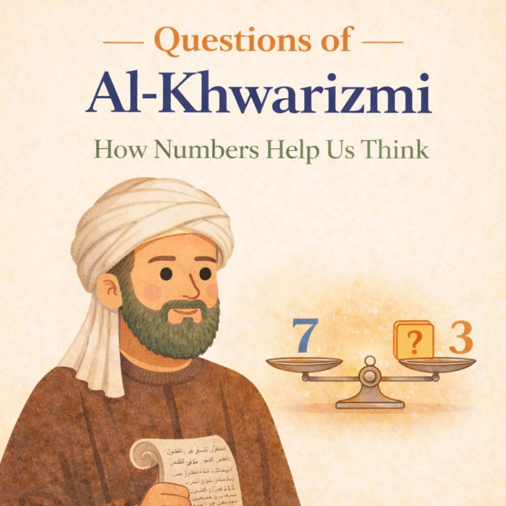 Questions of Al-Khwarizmi: How Numbers Help Us Think (Ages 4–10) cover