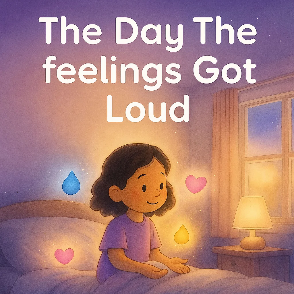 The Day the Feelings Got Loud: A Gentle Story About Big Emotions (Ages 3–8) cover