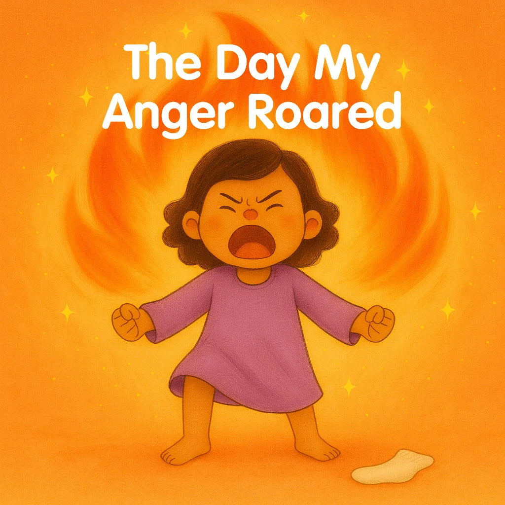 The Day My Anger Roared: A gentle story about calming big feelings for kids (The feeling series) cover